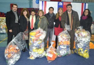 ceremonisa entrega implementacion deportiva